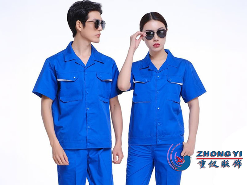 短袖工作服訂做廠家
